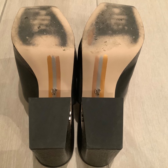 Sam Edelman Black Wedge platform sandal - Picture 7 of 7